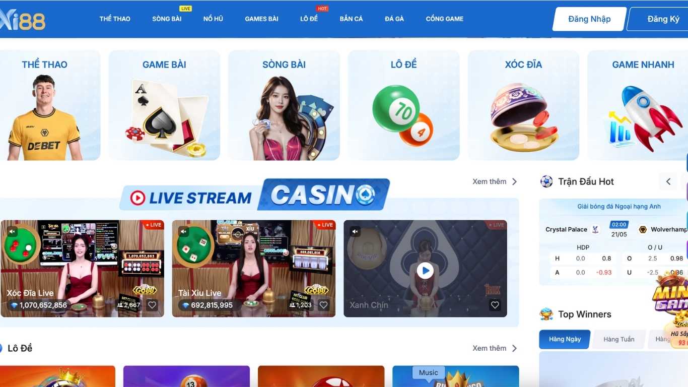 Giới thiệu những sản phẩm có trên nhà cái Xi88