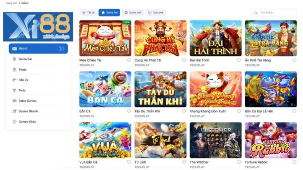 Giới thiệu về nổ hũ Xi88 - sảnh game được yêu thích.